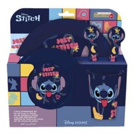 Disney Deluxe Gift Set with Gadgets – Stitch Just Stitch Blue | Perfect Gift for Disney and Stitch Fans