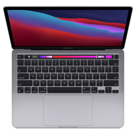 Achetez MacBook Pro 13" A2338 - Apple M1 - 8 Go/256 Go SSD - Gris QWERTY - Grade B - Sans Boîte/Chargeur