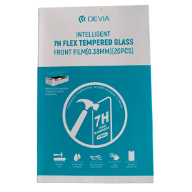 Buy Devia 7H Flex Tempered Glass Screen Protector 0.38mm 20 Pack - Durable Display Protection