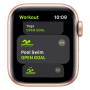 Apple Watch SE GPS 40mm Gold Aluminum Smartwatch with Band Plus Box & Charger Grade A
