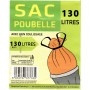 Achetez Sac Poubelle avec Liens Coulissants 130L - Lot de 120 - SP130 Offres Exclusives