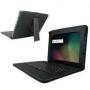 Coque de Protection Tablette 9,7" avec Clavier QWERTY et Support Micro-USB - Techmade Noir