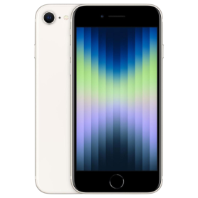 iPhone SE 5G 2022 128 Go Lumière Stellaire Neuf – Performance et Élégance à Petit Prix
