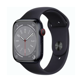 Achetez Montre Connectée Apple Watch Series 8 Cellulaire 41mm Minuit - Aluminium Grade AB avec Boîte et Chargeur