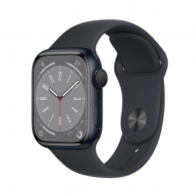 Achetez Montre Connectée Apple Watch Series 8 GPS 41mm Minuit Aluminium - Grade AB avec Boîte et Chargeur - Garantie Qualité à P