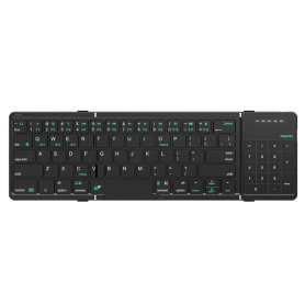 Nillkin Cube Pocket Keyboard QWERTY Black Compatible with Windows iOS Android - Portable Bluetooth Keyboard for All Devices