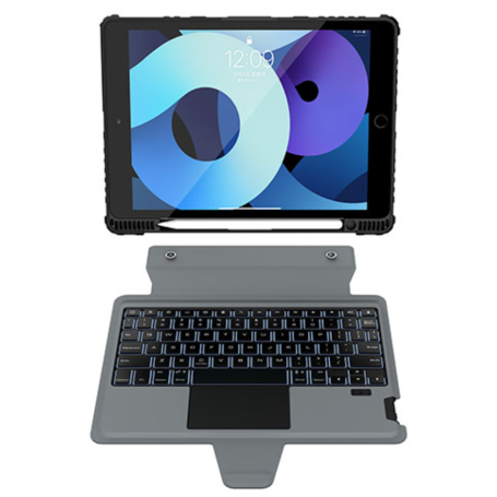 Protective Keyboard Case for iPad - Nillkin Bumper Combo Backlit Keyboard - Black | Durable, Stylish & Functional
