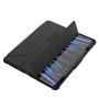 Protective Case for Apple iPad - Nillkin Bumper Pro - Multi-Angle Foldable Style - Black - Durable & Versatile Tablet Cover