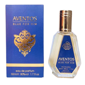 Fragrance World Aventos Blue For Him Eau de Parfum 50ml - Captivating Men's Scent