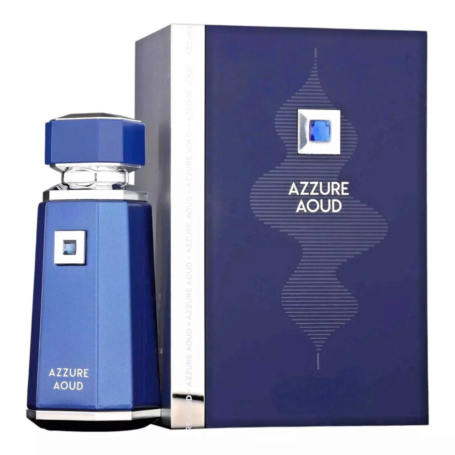 Eau de Parfum French Avenue Azzure Aoud pour Homme - Fragrance World 100ml - Parfum Intense et Élégant