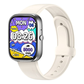 Smartwatch, Tracker d'activité - Montre Connectée 300mAh REMAX WATCH25 - écran AMOLED 1.85"- IP68 - Argent, prix de gros.