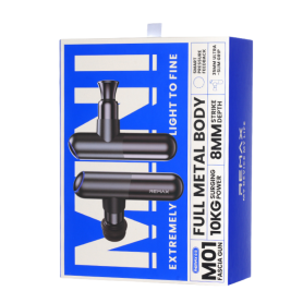 Appareil de Massage, Pistolet Musculaire - Pistolet de Massage Fascia RS-M01 REMAX - Noir, prix de gros