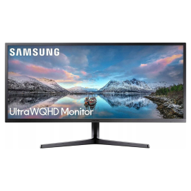 Écran, Display - Écran PC Samsung S34J550WQR LS34J550WQRXEN 34" Ultra WQHD - 3440 x 1440 / 75 Hz - Noir - Occasion avec Chargeur