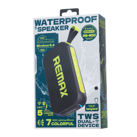 Bluetooth Speaker - REMAX Lighting RB-M10 20W Waterproof Portable Wireless Speaker - Blue, wholesale price