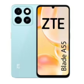 Téléphone, Mobile, Smartphone - ZTE Blade A55 12+128 Go Double SIM - Bleu - Neuf, prix de gros.
