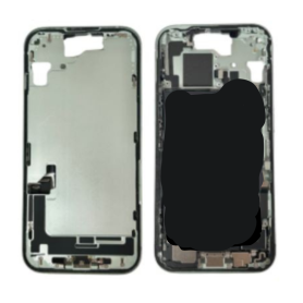 Corps, Structure - Chassis iPhone 16 sans Vitre Arrière sans Batterie Vert (Origine Demonté) Grade A, prix de gros.