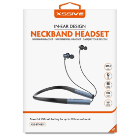 Écouteurs, Accessoires - Casque tour de cou XSSIVE XSS-BTNB01 - Noir, prix de gros.