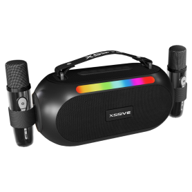 Haut-parleur, Speaker - Enceinte Portable Bluetooth avec Micros XSSIVE XSS-BSP17 - Noir, prix de gros.