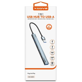 Multiport, Concentrateur - Adaptateur 7-en-1 USB HUB/USB-A XSSIVE XSS-HUB14, prix de gros.