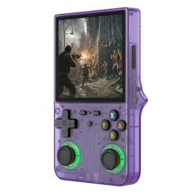 Gaming Device, Handheld Console - Mini Portable Video Game Console R36 ULTRA 4" Screen 64 GB - Purple, wholesale price