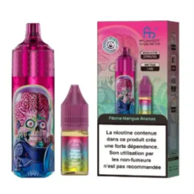 Vape Pen, E-Cig - Rechargeable E-Liquid Vaporizer - Fumot Tornado - 28000 puffs - Peach Mango Pineapple, wholesale price