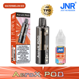 Vape Pen, Vaporizer - Rechargeable E-Liquid Vape - JNR AeroX Pod+JNR Liquid - 20mg/ml - Watermelon Ice, wholesale price