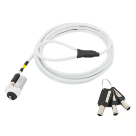 Câble antivol, Filin de sûreté - Rotating Security Lock Key Câble de sécurité (001329) - Mobilis Slim - 1.8 m, prix de gros.