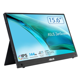 Écran, Moniteur - Écran Portable ASUS Zenscreen MB16AHG 90LM08U0-B01170 16" FHD - Filtres Lumière Bleu / 144 Hz - Occasion avec 