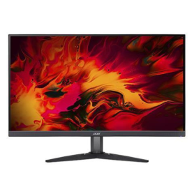Display, Screen - Gaming PC Monitor ACER Nitro KG282K UM.PX2EE.001 28 UHD - 3840 x 2160 / 60 Hz - Black - Used with Charger Cabl