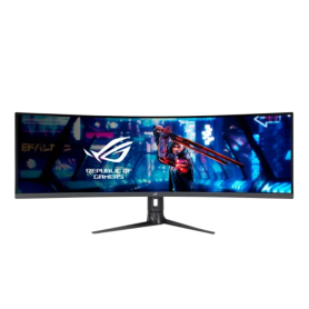Monitor, Display - Curved Gaming Screen ASUS ROG Strix XG49WCR 90LM08I0-B01170 49 Double QHD - 5120 x 1440 - Second-hand with Ch