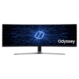 Moniteur, Display - Écran Gaming Incurvé Samsung Odyssey C49HG90DMR LC49HG90DMRXEN 49" DFHD - 144 Hz / 1ms MPRT - Occasion avec