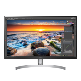 Monitor, Display - PC Screen LG 27UL850 27 UHD - 3840 x 2160 / IPS / 60 Hz - Matte Silver - Pre-owned with Charger Cable, wholes