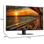 Monitor, Display - PC Screen Dell UltraSharp U4320Q 43 UHD - 3840 x 2160 / IPS / 60 Hz - Black - Used with Charger Cable, wholes
