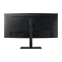 Monitor, Display - Curved PC Screen Samsung ViewFinity SA650 LS34A650UBUXEN 34 UWQHD - 3440 x 1440 / 100 Hz - Black - Used with 