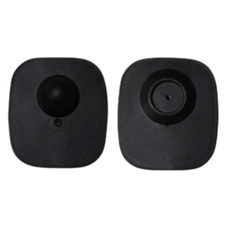 Security Tags - EAS RF 8.2 MHz Compatible Anti-Theft Badges 48 x 42 mm with Pin - 1000Pcs, wholesale price