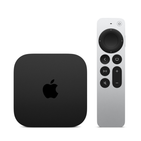 Boîtier multimédia 4K, Streaming HD - Apple TV 4K 32Go 2e génération A2169 Noir - Occasion sans boîte et d’accessoires, prix de 