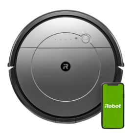 Nettoyeur automatique, Robot aspirateur - Aspirateur Robot iRobot Roomba Combo Gris - Occasion avec Boîte et Accessoires, prix d