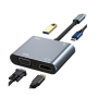 Adapter, Connector - 4-in-1 Type-C / PD HDTV / VGA / USB Multifunction Adapter - FASR AD2, wholesale price