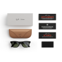 Eyewear, Sunglasses - AI Ray Ban Meta Wayfarer Glasses - GEN 1 - G15 Green - Standard, wholesale price