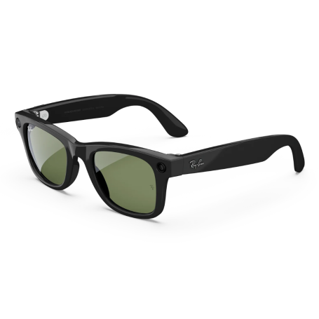 Eyewear, Sunglasses - AI Ray Ban Meta Wayfarer Glasses - GEN 1 - G15 Green - Standard, wholesale price