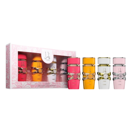 Coffret Parfum Lattafa YARA & YARA CANDY - Édition 5e Anniversaire - Eau de Parfum Femme 2x100 ml - Parfums Exclusifs en Ligne