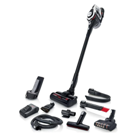 Cordless Vacuum, Stick Cleaner - Bosch Series 8 Unlimited (2nd Generation) Stick Vacuum Cleaner - Black - Used with Box and Acce