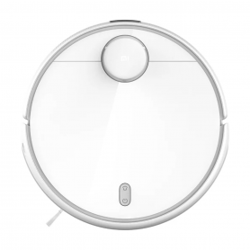 Robot Vacuum, Floor Cleaner - Xiaomi Mi Robot Vacuum Mop 2 Pro Smart Robot Vacuum Cleaner and Mop - White - Used with Box and Ac