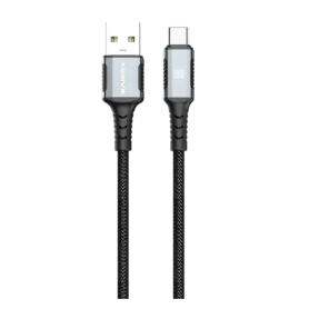 Chargeur, Connecteur - Câble Tressé USB-A/USB-C 18W 1M XSSIVE XSS-BR-AC-B 1M - Noir, prix de gros.