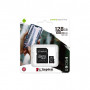 Carte Mémoire Kingston Canvas Select Plus 128 Go - Micro SDHC avec Adaptateur SD - Performance et Fiabilité