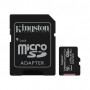 Carte Mémoire Kingston Canvas Select Plus 128 Go - Micro SDHC avec Adaptateur SD - Performance et Fiabilité