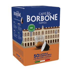 Capsules Café, Dosettes - Borbone Capsule Café - Comp. Nespresso Miscela Dek 50pcs, prix de gros.