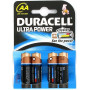 ULTRA POWER Duracell ALKALINE BATTERY AA/LR6 15V BLISTER 4 BATTERY