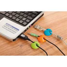 Organisateur Fixé Câble - Multicouleur