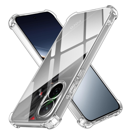 Coque de Protection renforcée en Silicone Pour Xiaomi POCO- Transparante